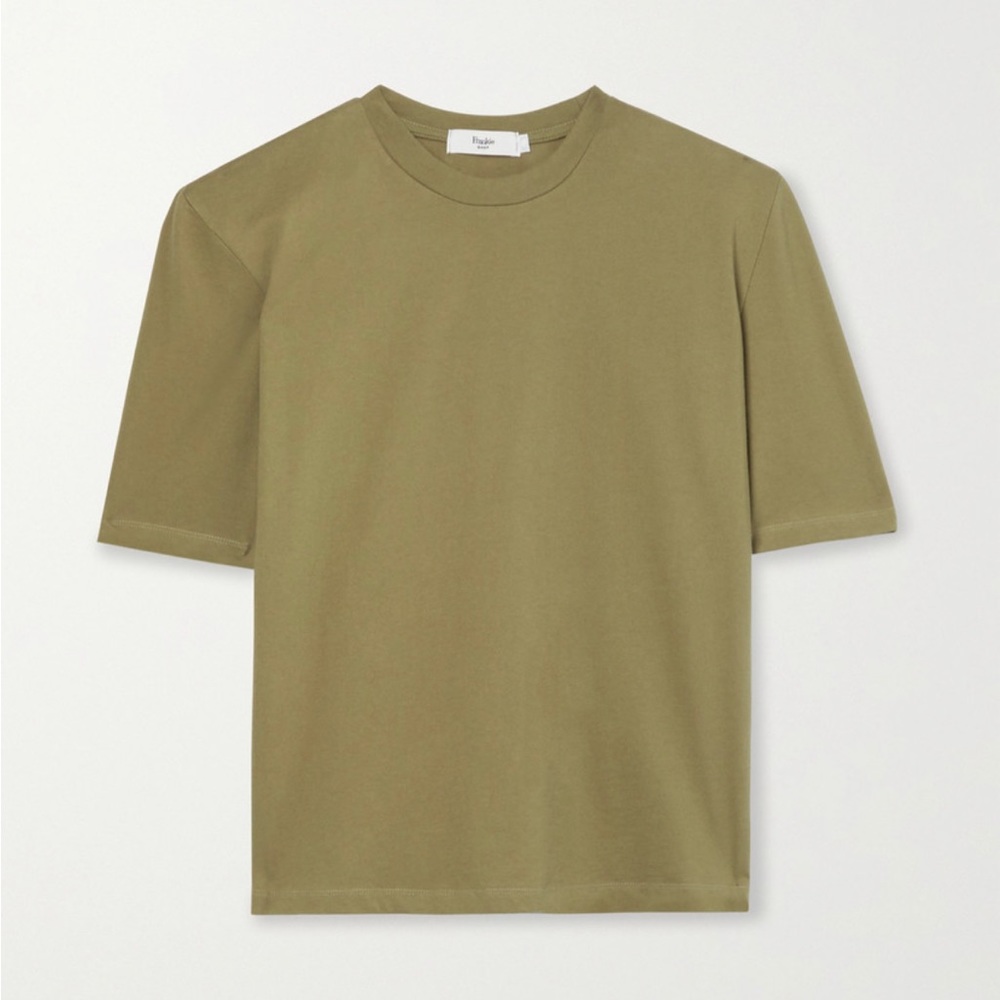 Frankie Shop Carrington padded shoulder tee BNWT